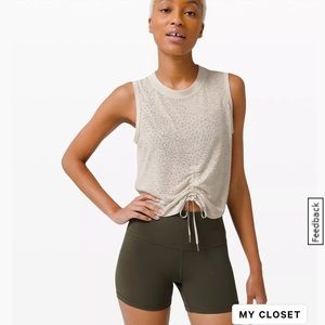 Lululemon Cinch me up Tank